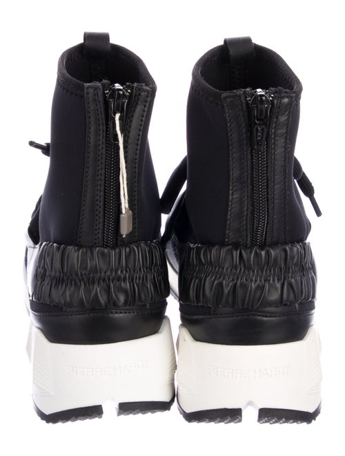 Pierre Hardy Leather Lace-Up Boots