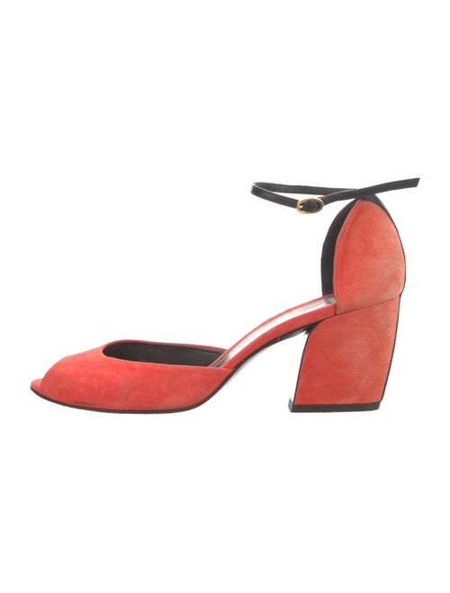 Pierre Hardy Suede D'Orsay Pumps