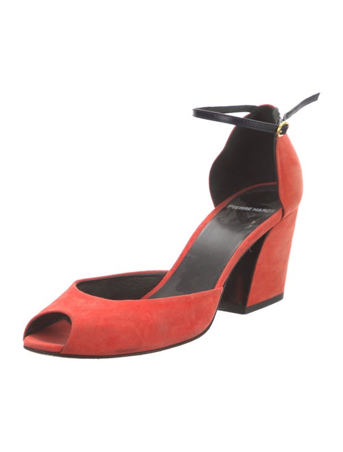 Pierre Hardy Suede D'Orsay Pumps