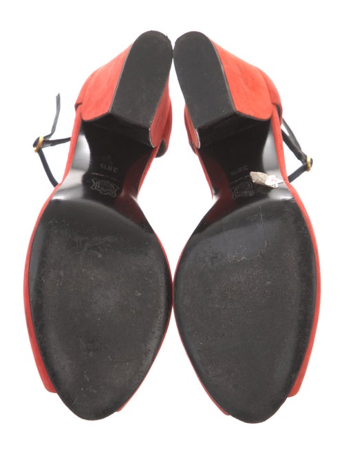 Pierre Hardy Suede D'Orsay Pumps