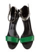 Pierre Hardy Leather Striped Sandals