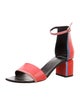 Pierre Hardy Leather Colorblock Pattern Sandals
