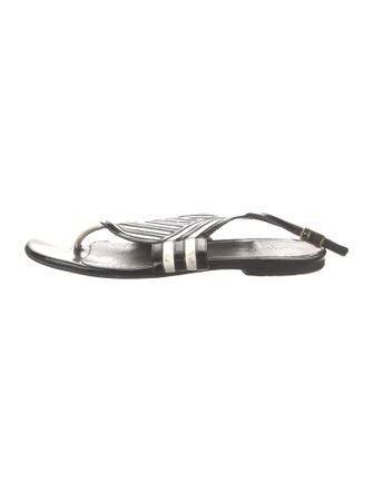 Pierre Hardy Patent Leather Slides