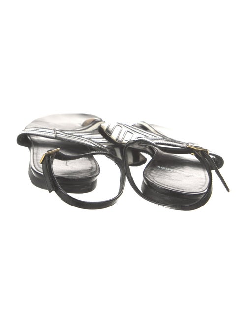 Pierre Hardy Patent Leather Slides