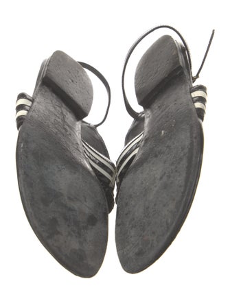 Pierre Hardy Patent Leather Slides