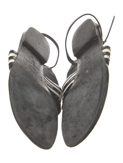 Pierre Hardy Patent Leather Slides