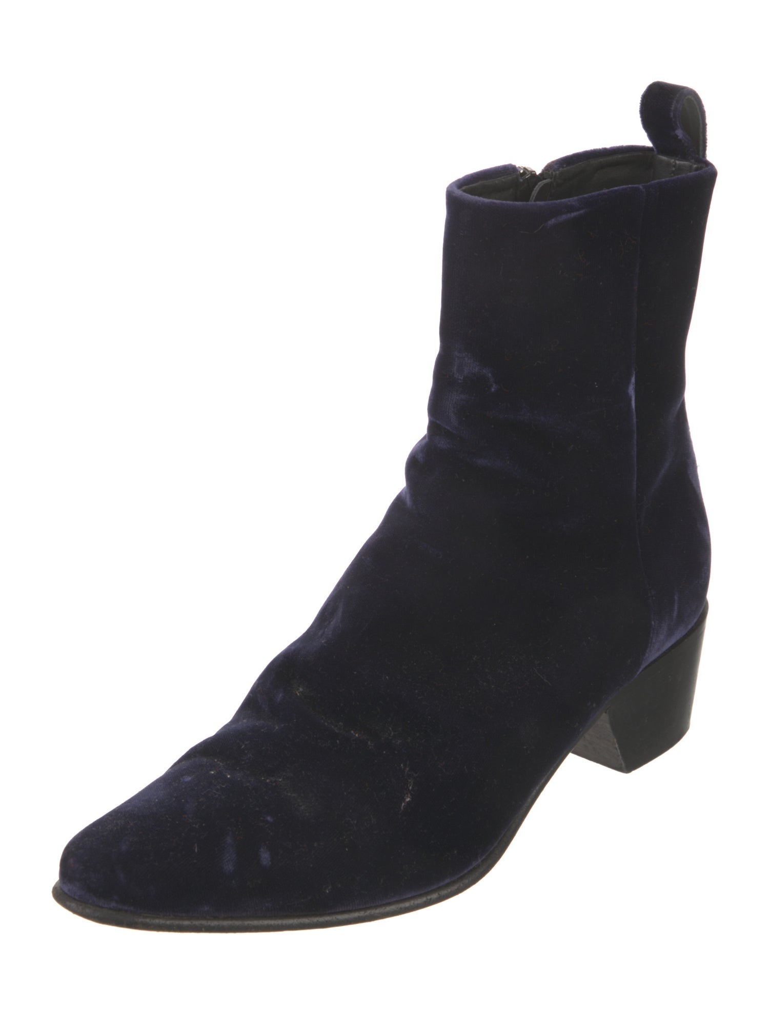 Pierre Hardy Velvet Boots