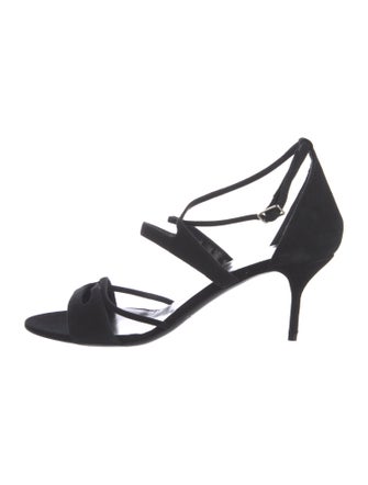 Pierre Hardy Suede Slingback Sandals