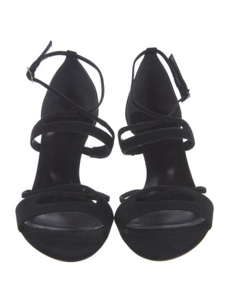 Pierre Hardy Suede Slingback Sandals