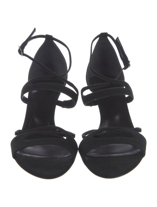 Pierre Hardy Suede Slingback Sandals