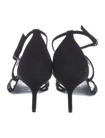 Pierre Hardy Suede Slingback Sandals