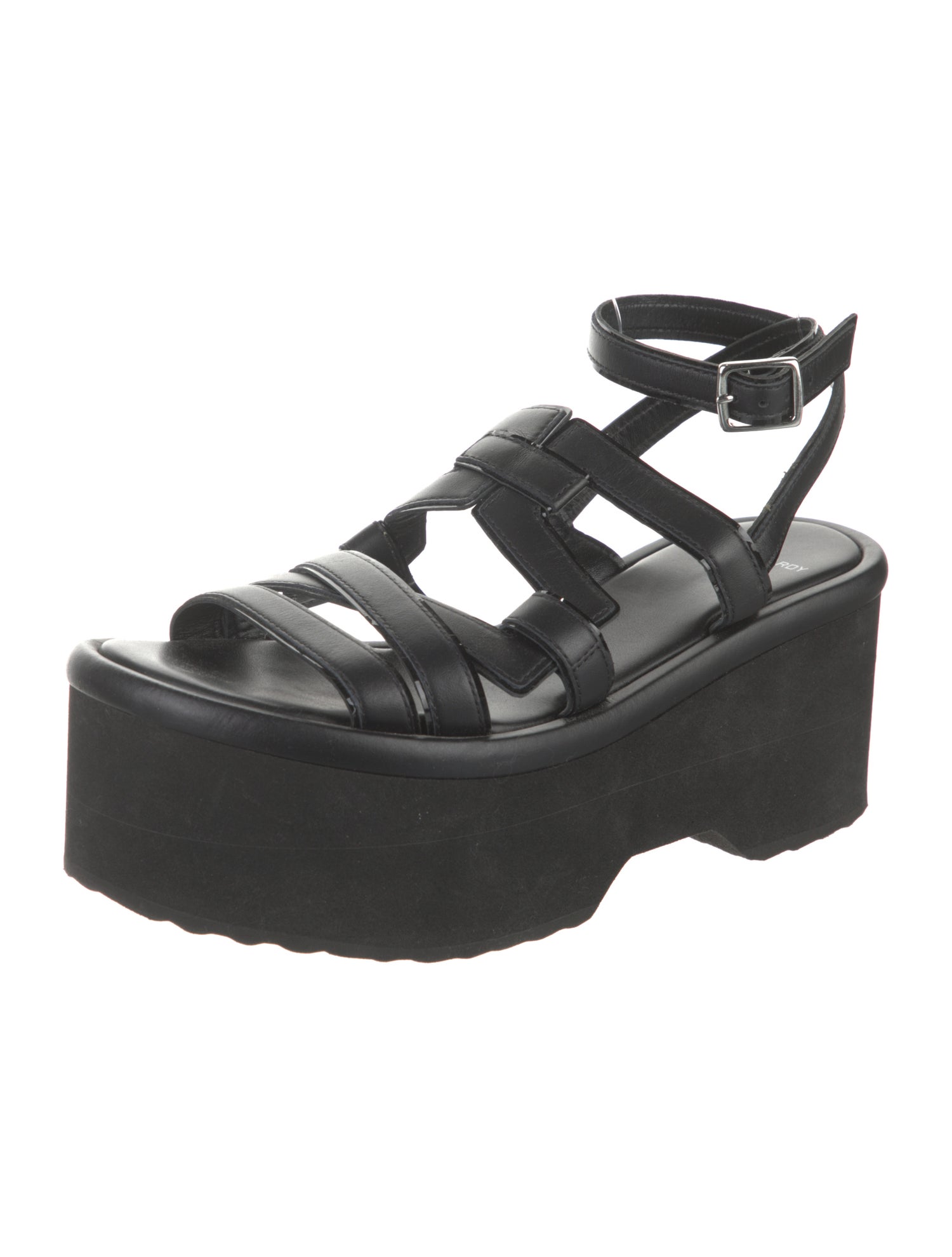 Pierre Hardy Leather Gladiator Sandals