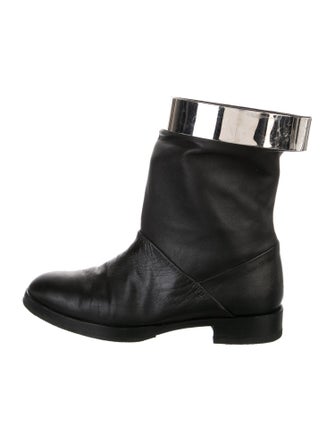 Pierre Hardy Leather Moto Boots