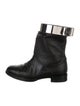 Pierre Hardy Leather Moto Boots
