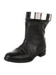 Pierre Hardy Leather Moto Boots