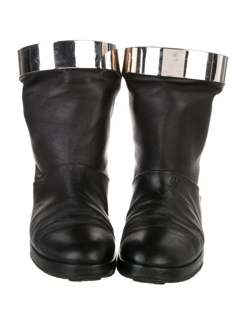 Pierre Hardy Leather Moto Boots