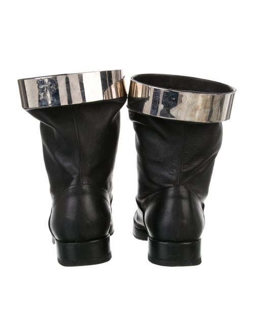 Pierre Hardy Leather Moto Boots