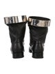 Pierre Hardy Leather Moto Boots