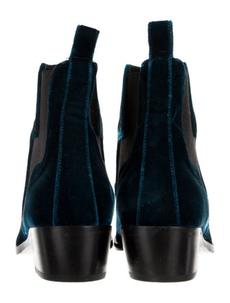 Pierre Hardy Suede Chelsea Boots