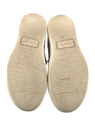 Pierre Hardy Suede Animal Print Sneakers