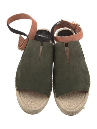 Pierre Hardy Suede Espadrilles