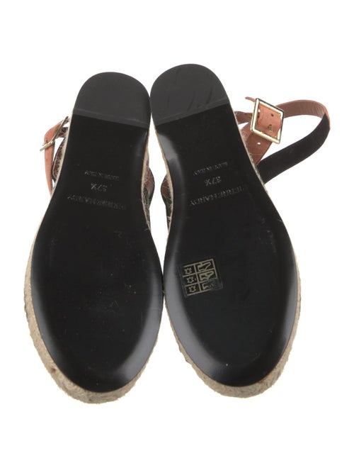 Pierre Hardy Suede Espadrilles