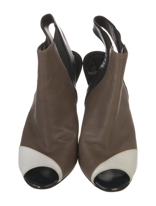 Pierre Hardy Leather Slingback Pumps