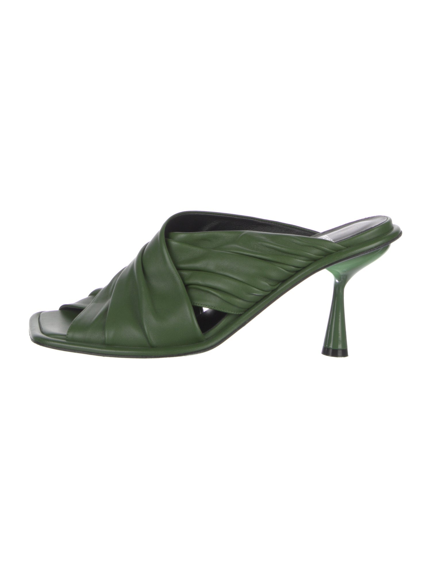 Pierre Hardy Leather Slides