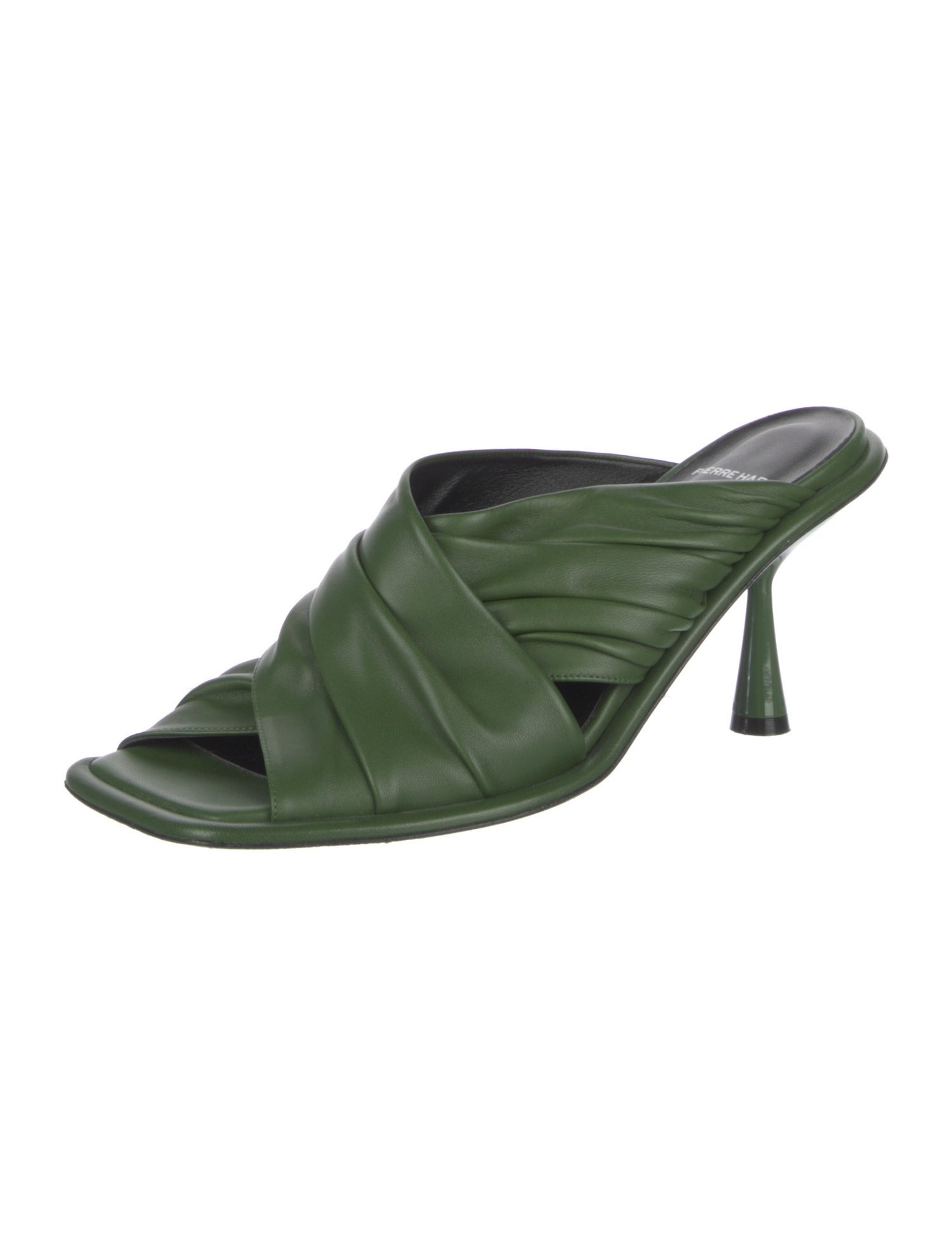 Pierre Hardy Leather Slides