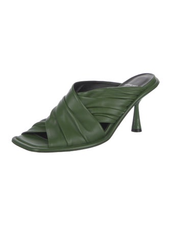 Pierre Hardy Leather Slides