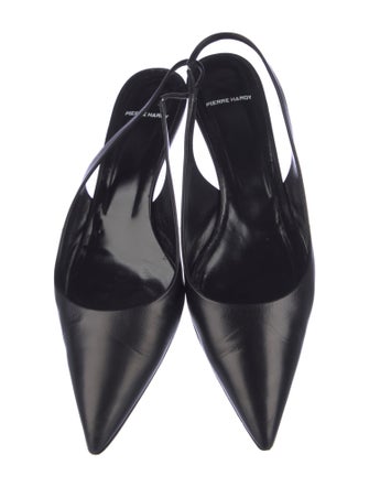 Pierre Hardy Leather Slingback Pumps