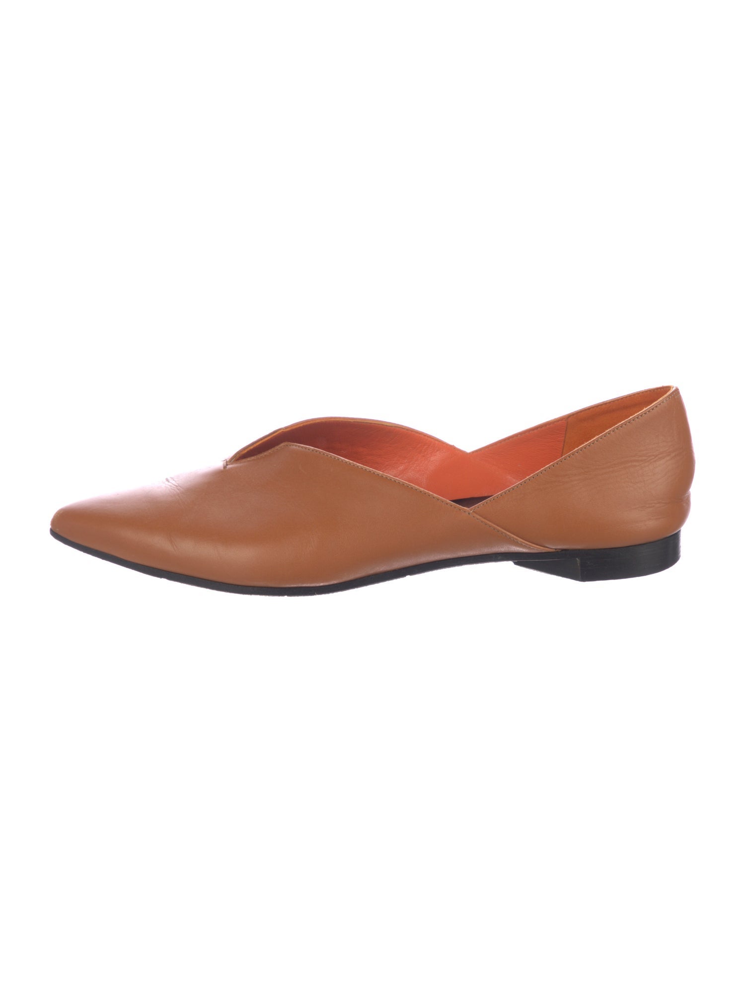 Pierre Hardy Leather D'Orsay Flats