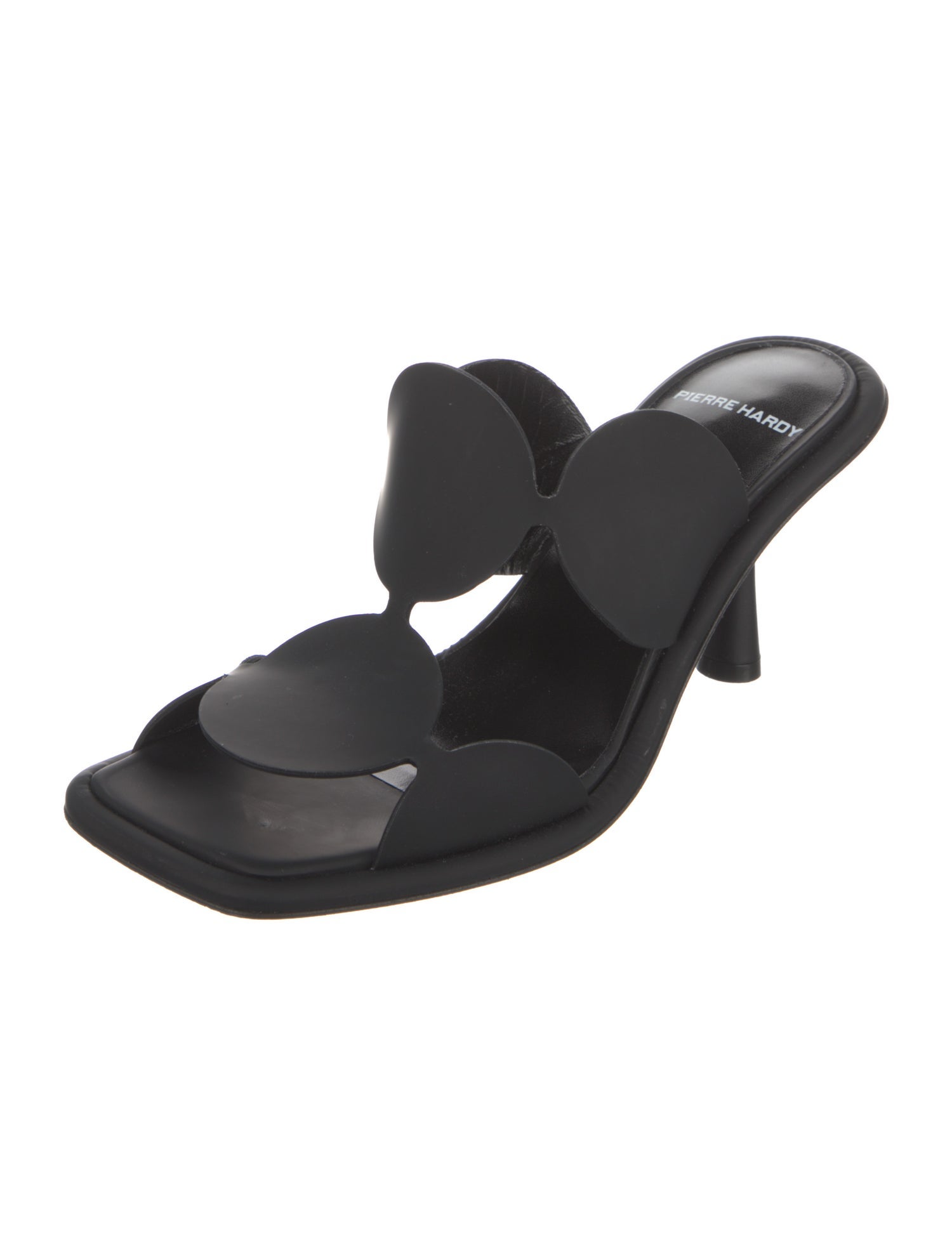 Pierre Hardy Leather Slides