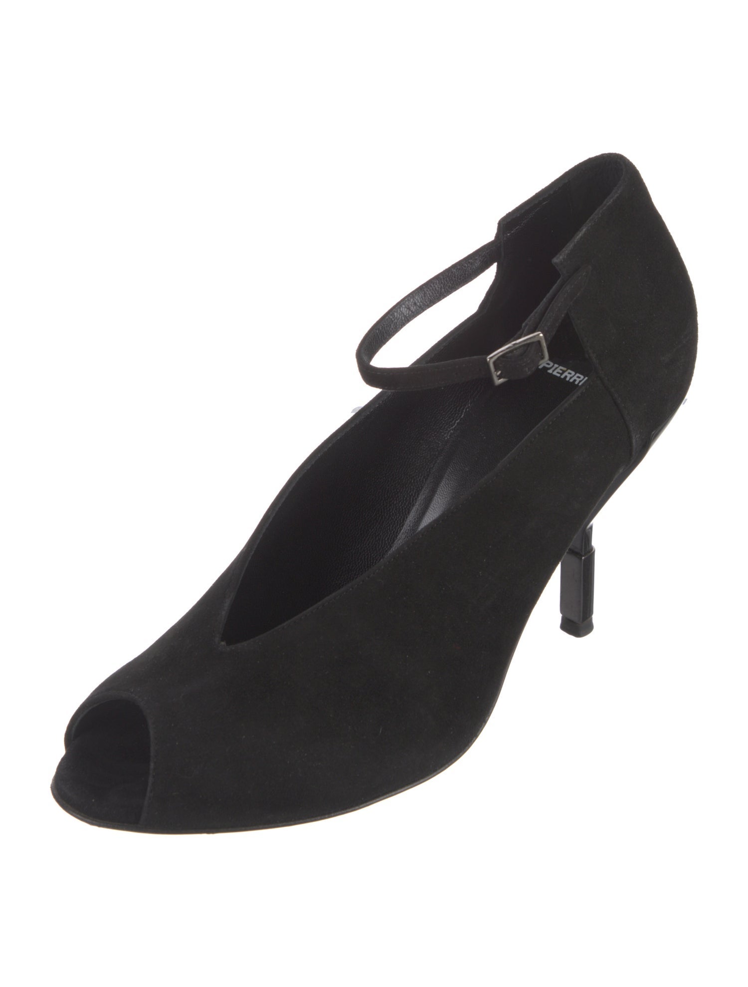 Pierre Hardy Suede D'Orsay Pumps