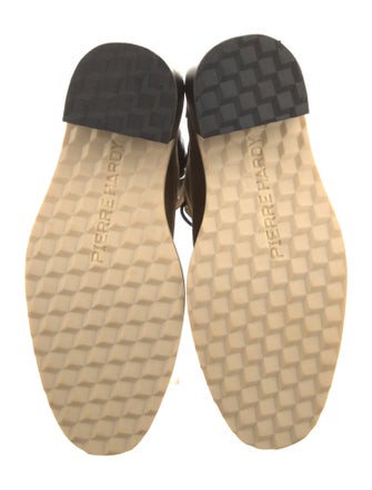 Pierre Hardy Suede Printed Combat Boots