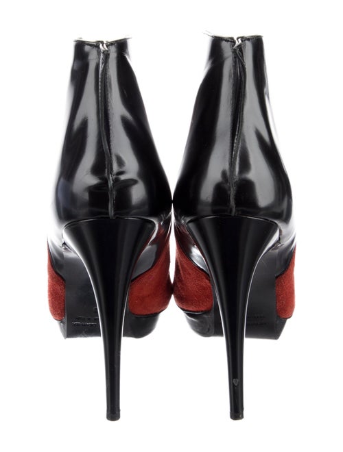 Pierre Hardy Suede Colorblock Pattern Boots