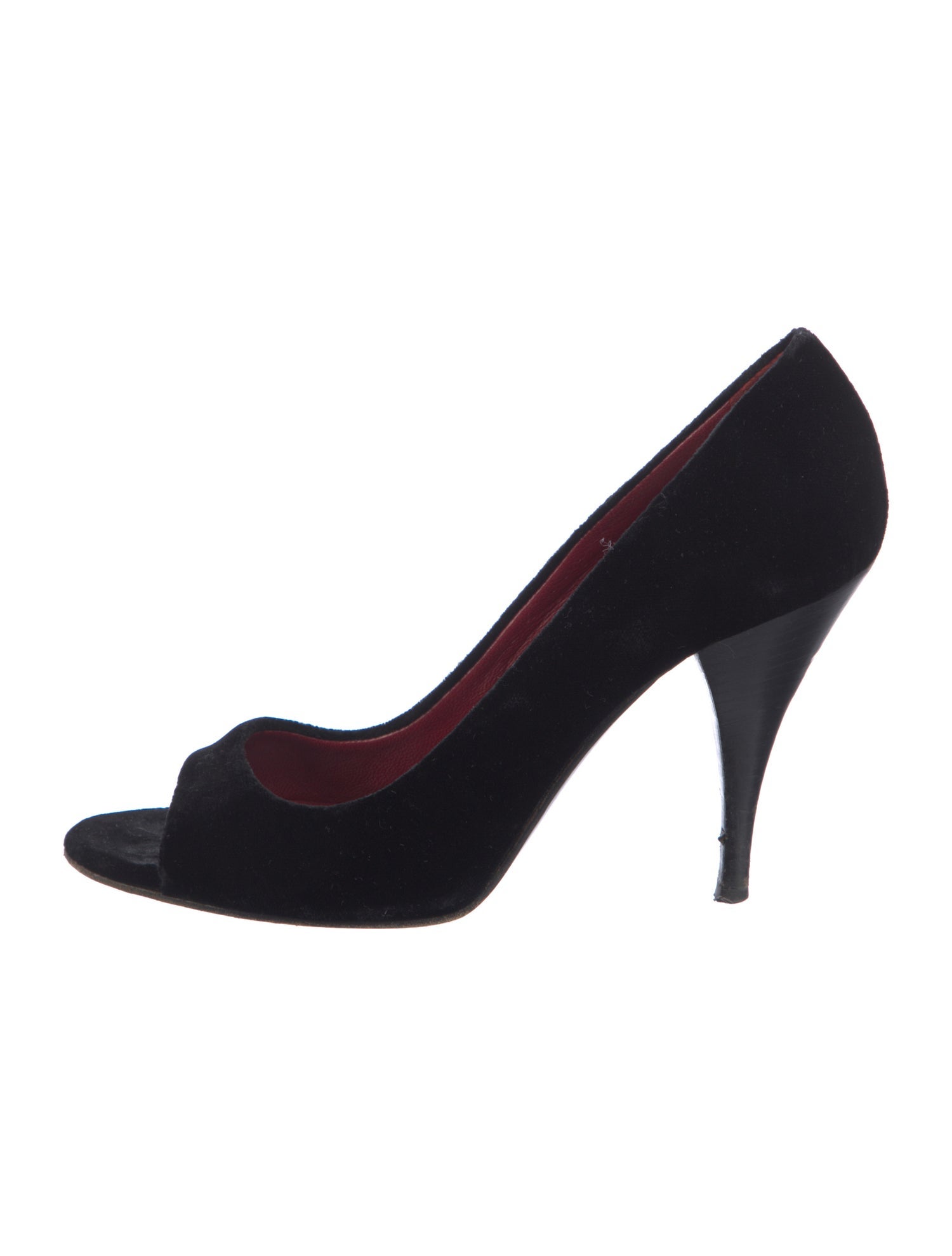 Pierre Hardy Velvet Pumps