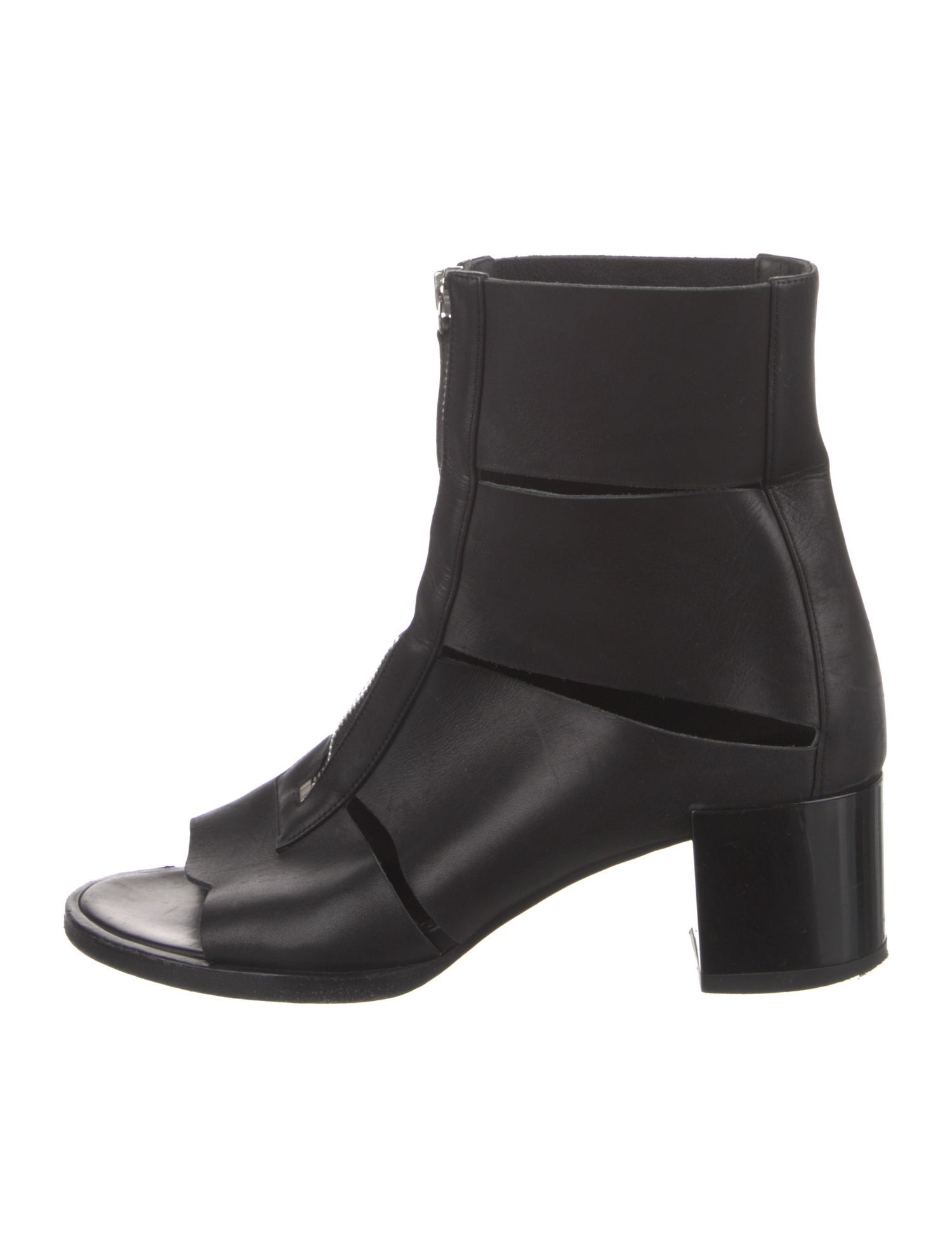 Pierre Hardy Leather Rain Boots