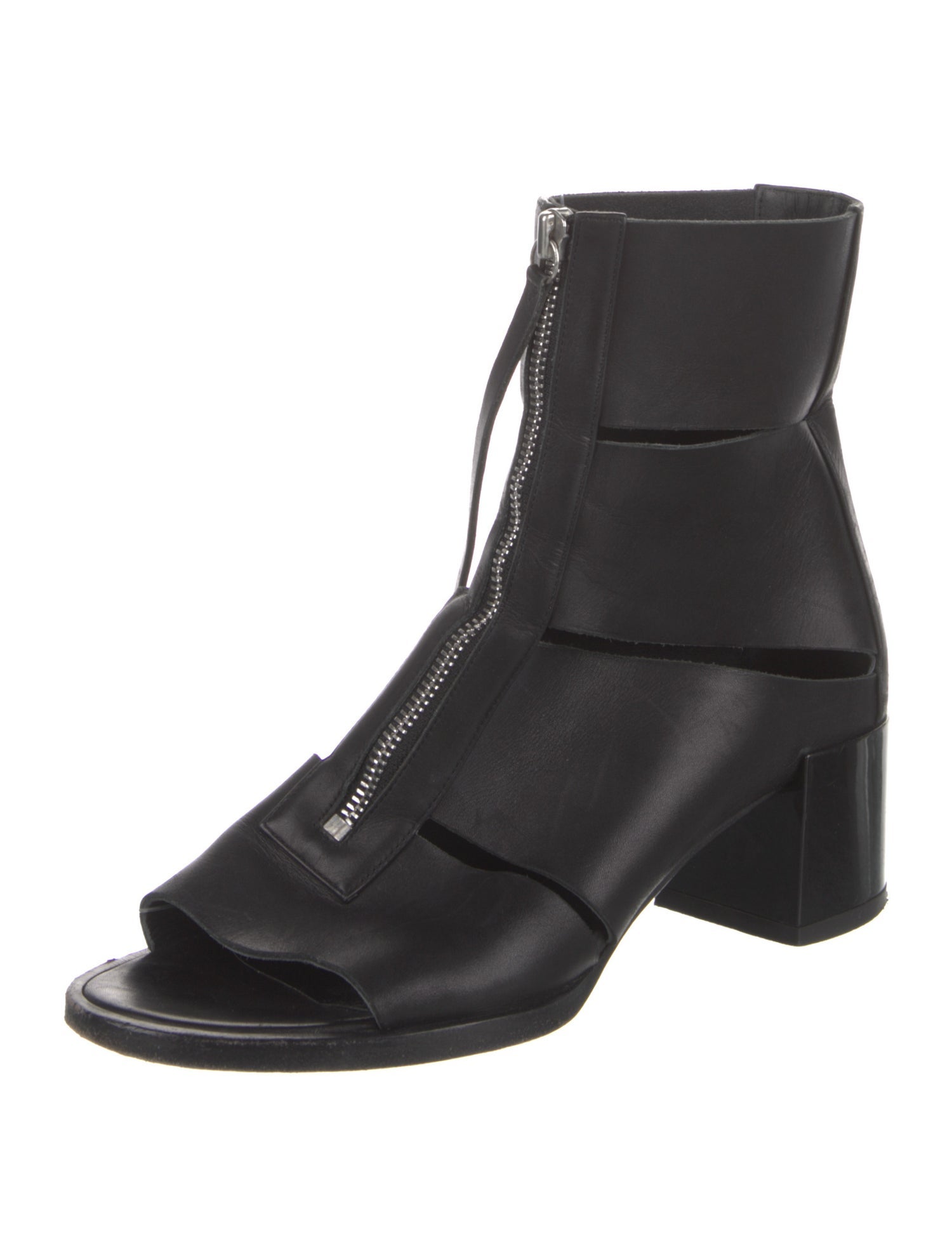 Pierre Hardy Leather Rain Boots