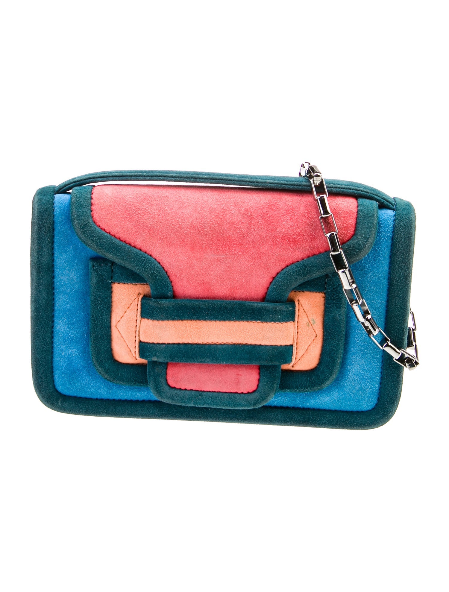 Pierre Hardy Suede Shoulder Bag