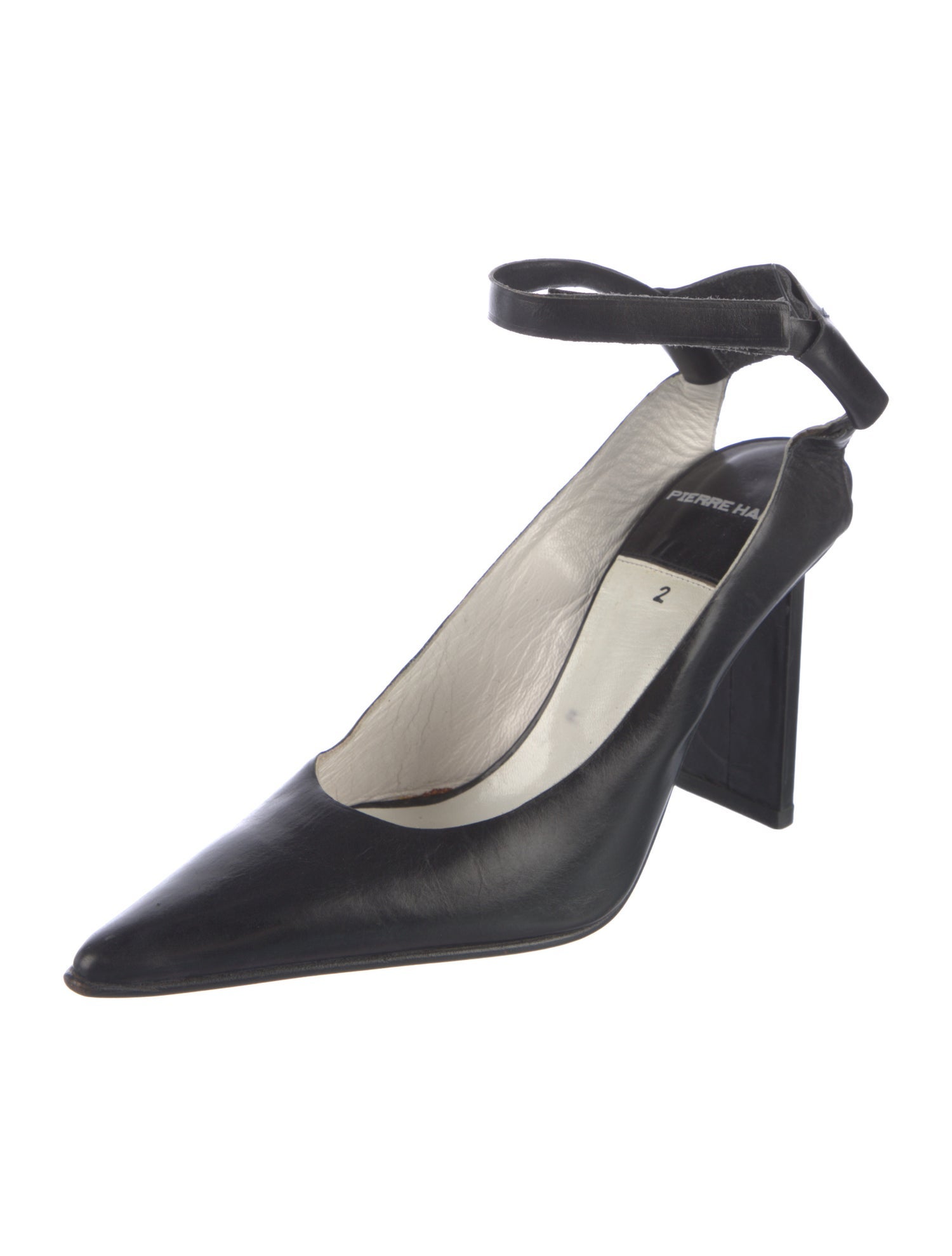 Pierre Hardy Leather Slingback Pumps