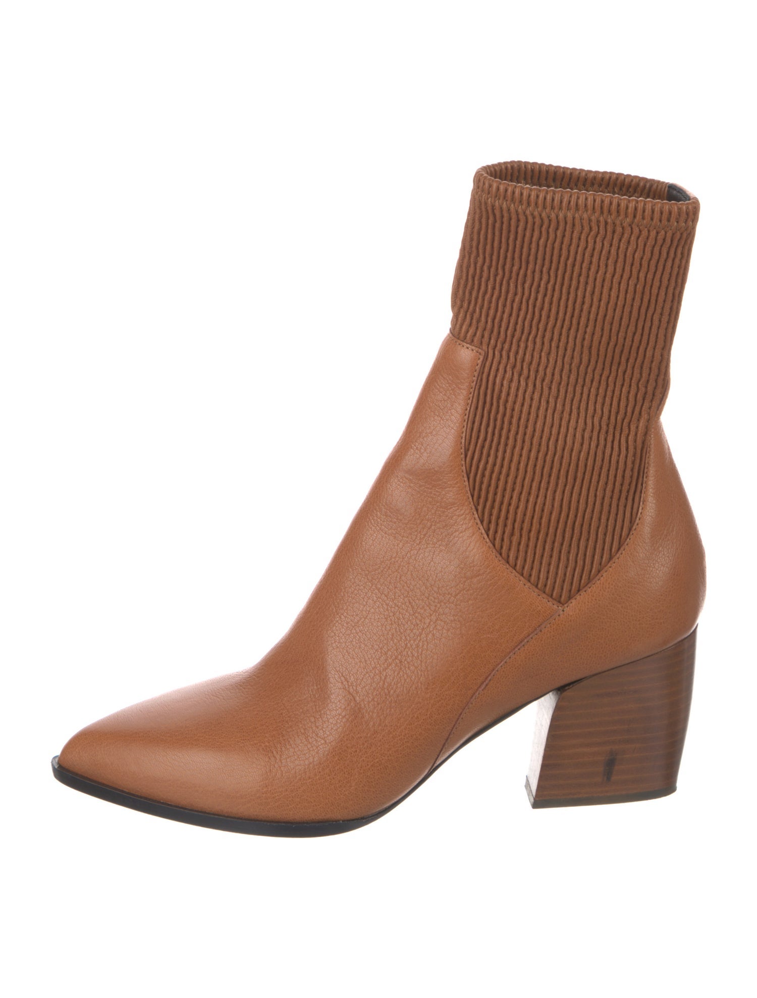 Pierre Hardy Leather Sock Boots