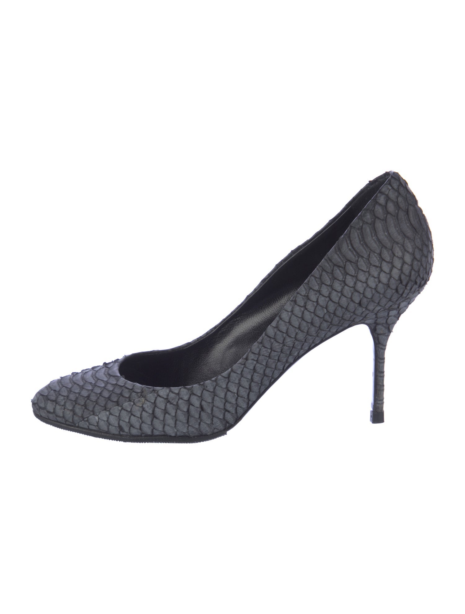 Pierre Hardy Embossed Leather Pumps