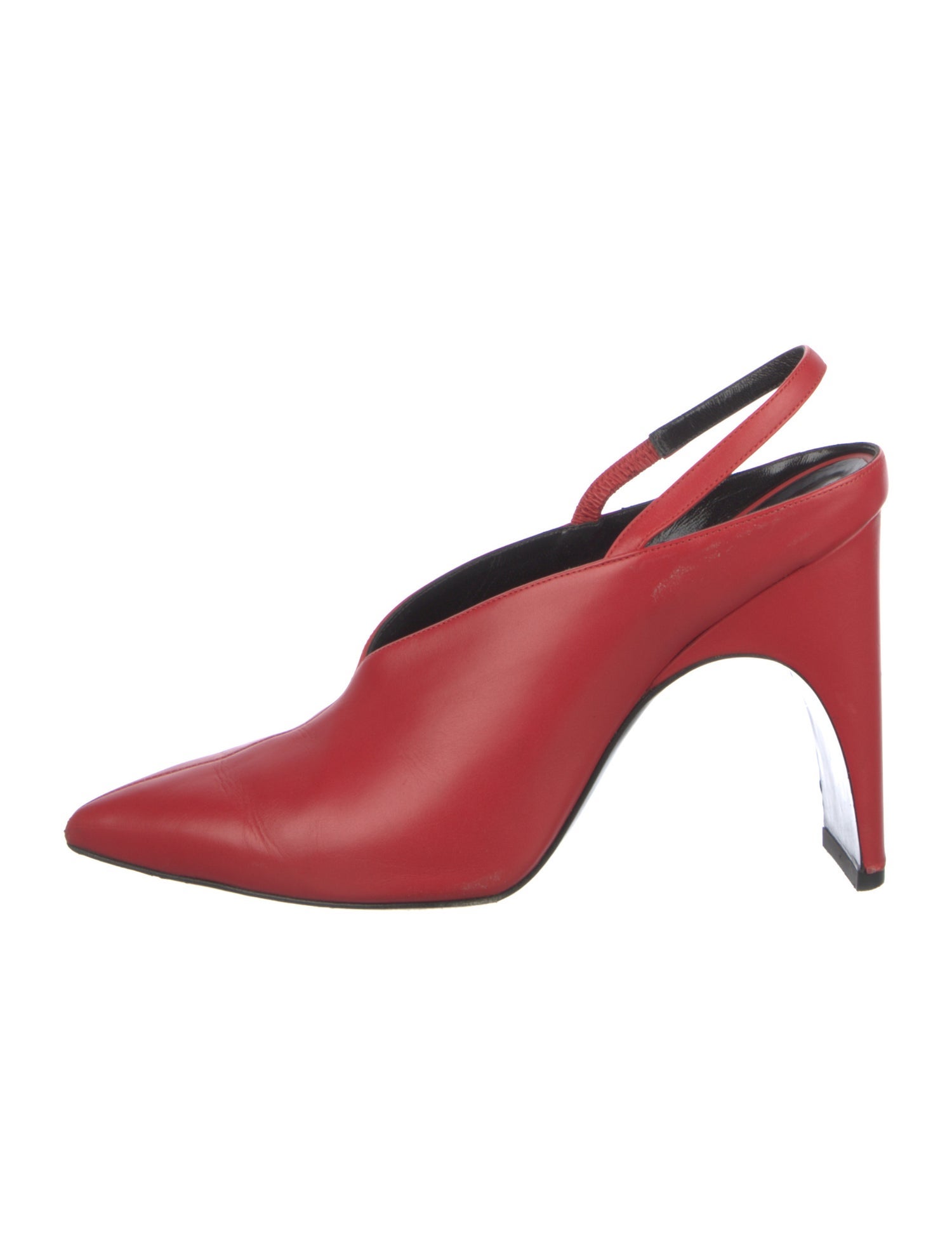 Pierre Hardy Leather Slingback Pumps