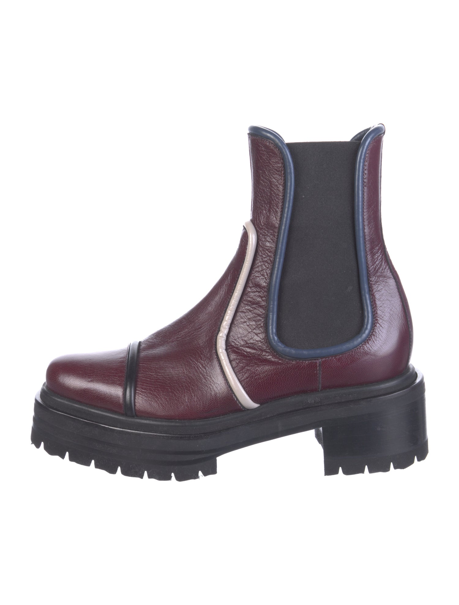 Pierre Hardy Leather Chelsea Boots