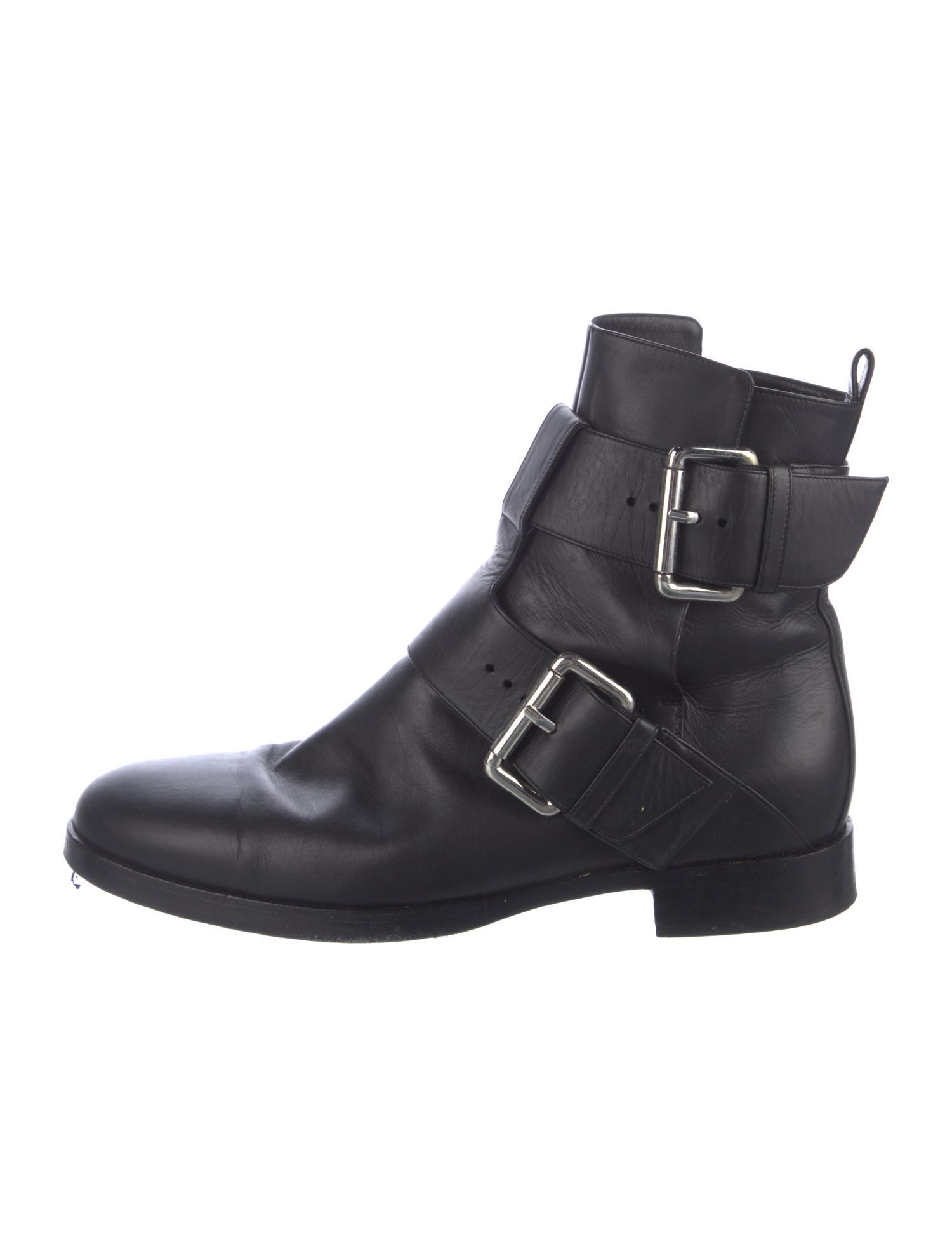 Pierre Hardy Leather Moto Boots