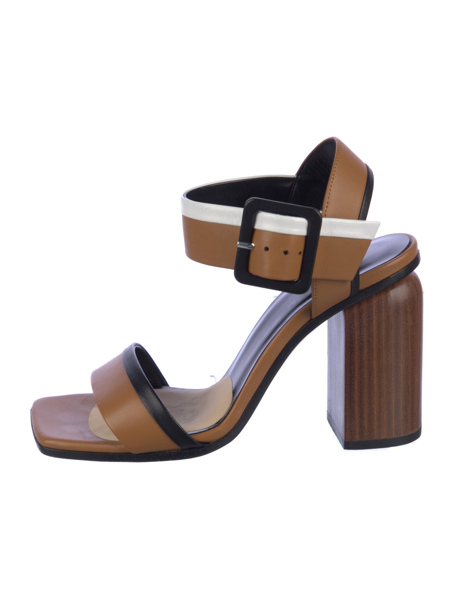 Pierre Hardy Leather Slingback Sandals