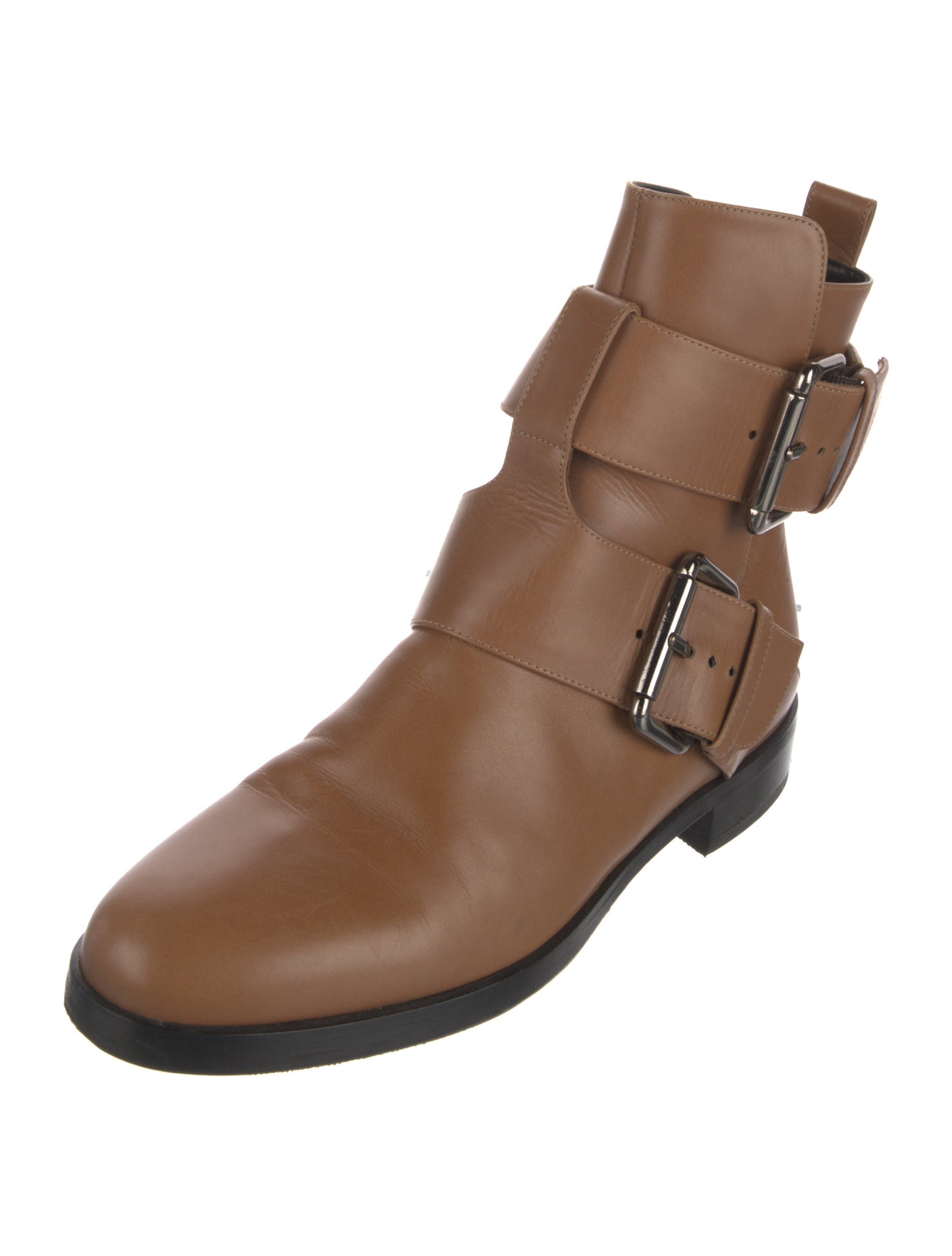 Pierre Hardy Leather Moto Boots