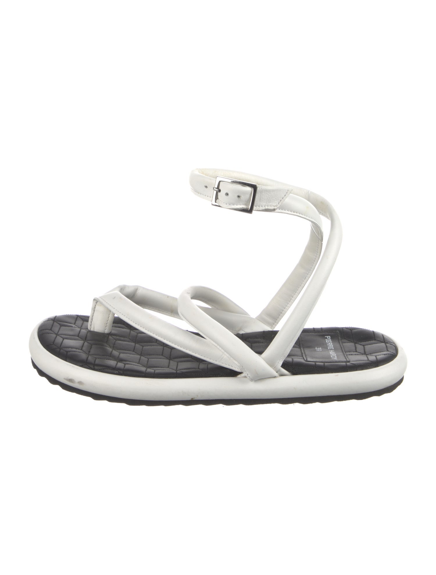 Pierre Hardy Leather Gladiator Sandals