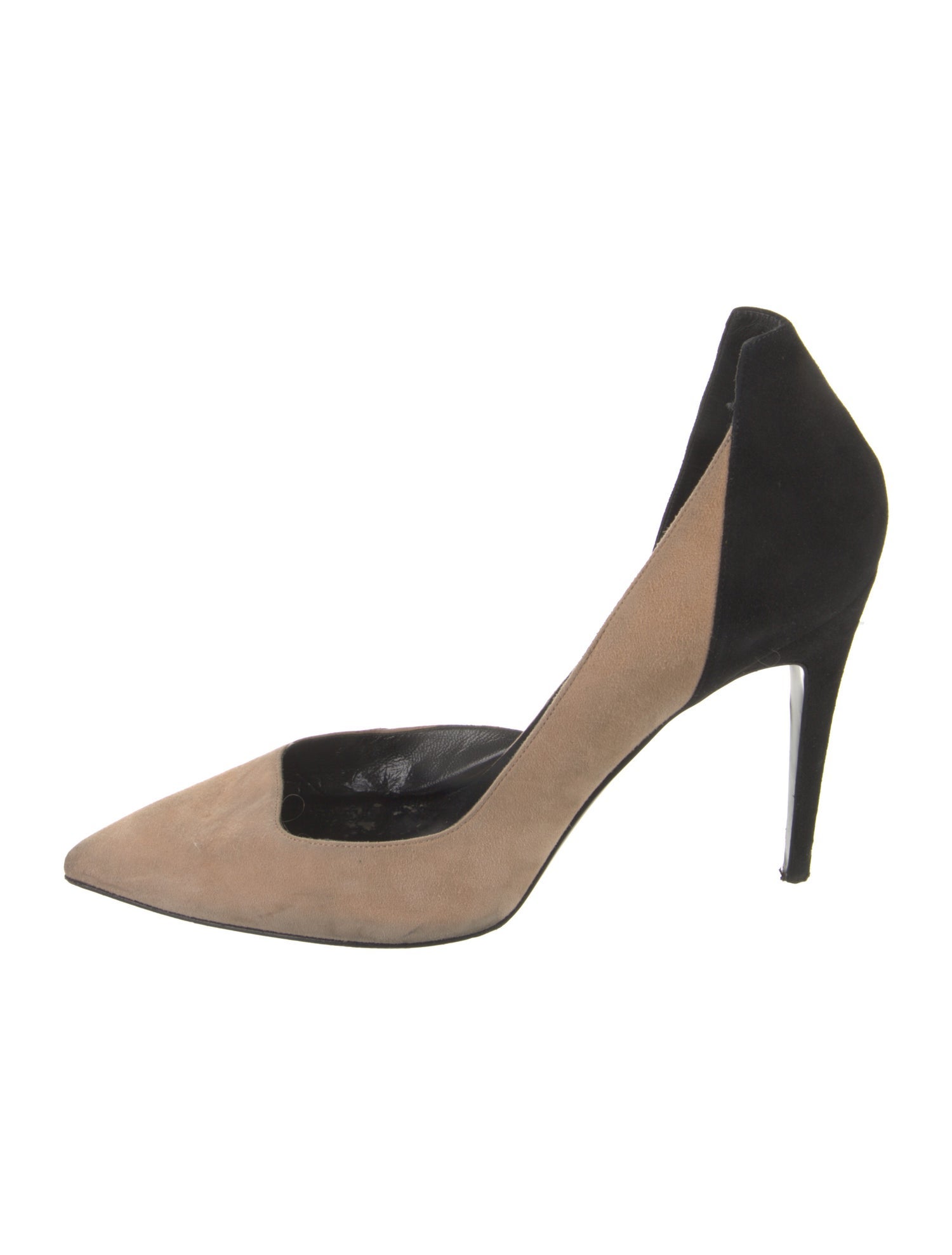 Pierre Hardy Suede D'Orsay Pumps